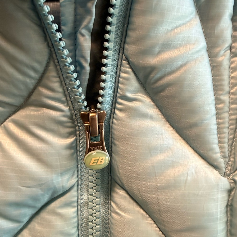 Eddie Bauer Women's Sky Blue Quilted Vest - Picture 3 of 7